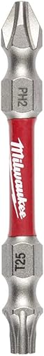 MILWAUKEE ELEC Tool 48-32-4312 PH2/T25 Bit Impact Power