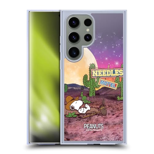 Coque Peanuts Snoopy pour Samsung Galaxy S24 Ultra coque de protection MagSafe en gel