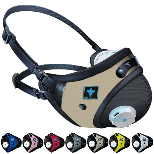 Image of RZ Mask RZM3 - Patented Dust Mask w / 99.9% Carbon Filtration, Anti Fogging, 360 Seal with 3 Straps, 50% Better Breathability