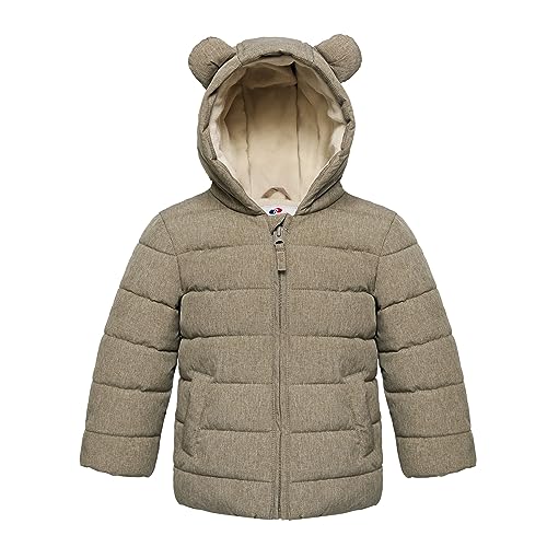Image of Rokka&Rolla Baby Boys' Water-Resistant Fleece Lined Puffer Jacket Winter Coat for Newborn Infant Toddler