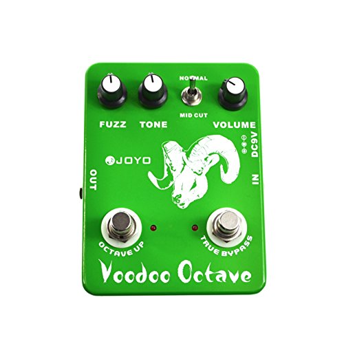 JOYO JF-12 Ultime Octava Fuzz/Octave Pédale avec Distorsion et Octave Guitare Effets Deux en Un - Les Beatles, Paul McCartney, John Lennon, RIngo Starr, George Harrison JOYO JF-12 Ultime Octava Fuzz/Octave Pédale avec Distorsion et Octave Guitare Effets Deux en Un – Image 3