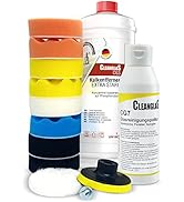 Reinigungsset für Bad & Dusche (14-tlg.) | 1L Kalkentferner extra stark als Antikalk Reiniger | 2...