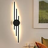 Facile à installer: Applique murale led moderne paquet comprend des instructions d'installation et des vis, facile à installer. vous pouvez choisir de l'installer verticalement, horizontalement ou incliné pour répondre à vos différents besoins d'éclairage