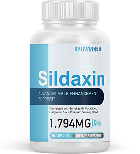 Sildaxin Sexual for Men - Advanced Male Enhancement Support - Sildaxin Pills Male Blend - 60 Capsules (1 Month Supply)