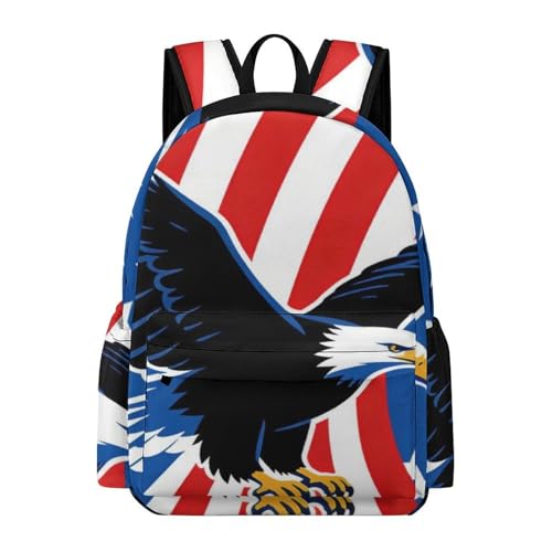 Sac à dos aigle bleu pour pc portable parfait pour vos cours et trajets