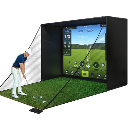 10x8ft Golf Simulator Enclosure Kit