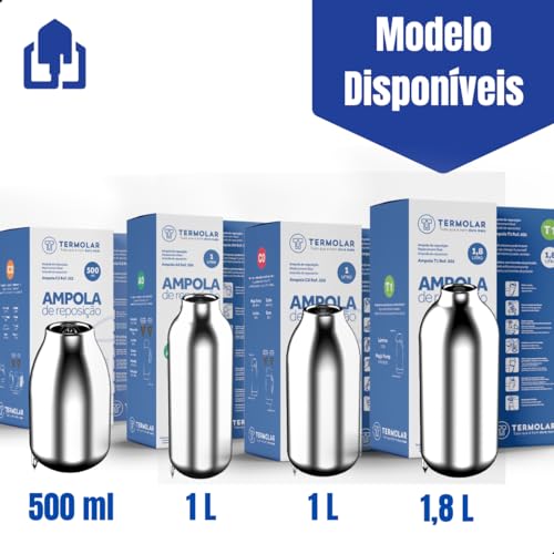 Ampola Térmica Termolar Para Reposição Garrafa 1,8 L
