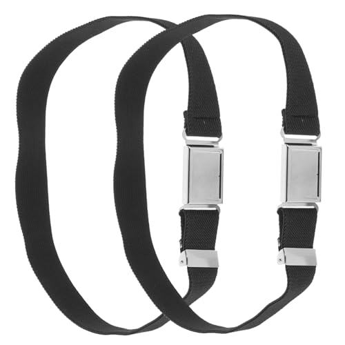 Didiseaon 2pcs Magnetic Buckle Waist Belt for Elastic Decorative for Boys and Comfortable Adjustable Accessory for School Uniforms and Daily Wear