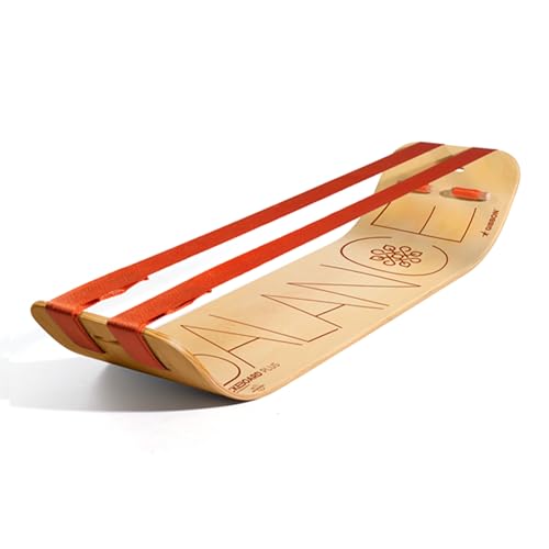 Image of GIBBON SlackBoard, Balance Board Kids & Adults, Slackline Balance Trainer | 1 & 2 Line Options, Slack Board, Core Workout Equipment, Home Gym Training, Standing Desk Exercise, Yoga, Agility, Pilates