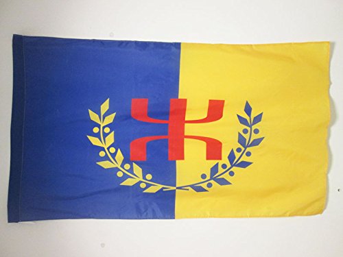 Coiffe Alsacienne Patch Ecusson Brode Kabyle Patch Brodé Drapeau Kabylie - 7 X Ecusson Algérie Foot - Foto 3