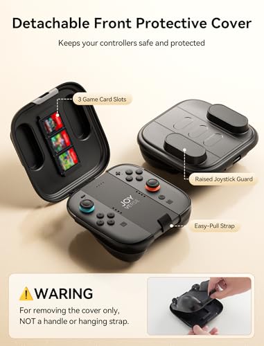 Mando de carga JSAUX compatible con Nintendo Switch 2 con batería propia 4