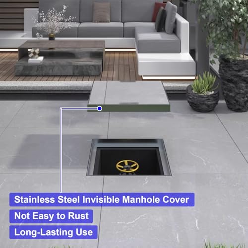 Solution de drainage robuste pour trottoir et cour avec grille 60x30 - 4