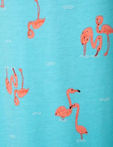 Image of HUE Women's Summer Vacation Pajama Separates, Soft, Whimsical Print Pjs with Tropical Beach Themes, Flip Flops, Cocktails