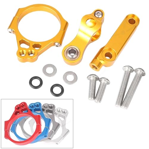 Support amortisseur direction Kawasaki Versys 1000 12-16 aluminium CNC - 3