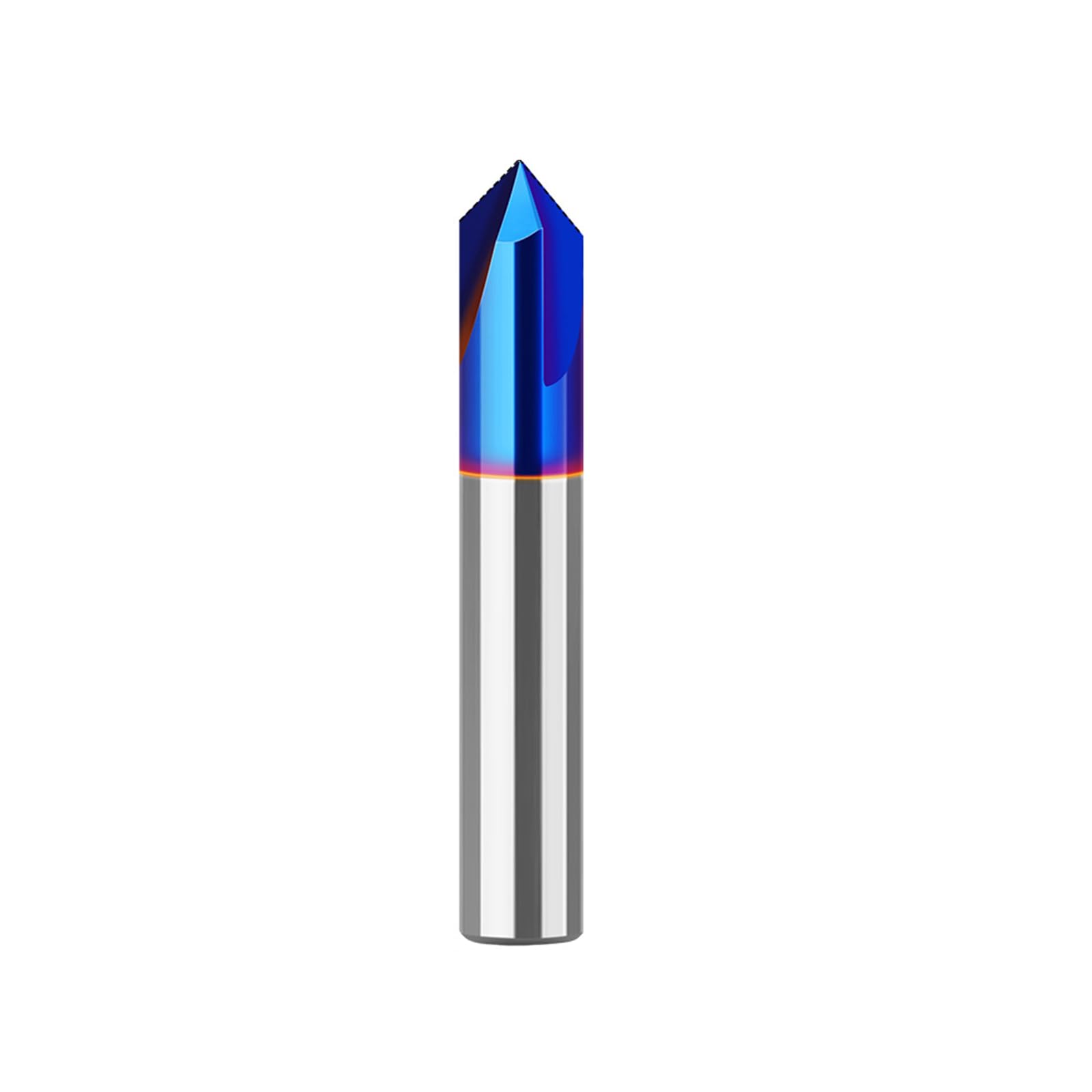 MACHSWON Milling Cutter Router Bit End V-type Double-Edged Router Cutter Slotting Carving Routing Bits 8mm Shank,90°V-shaped 8*2 Tungsten Carbide Tipped For Woodworking