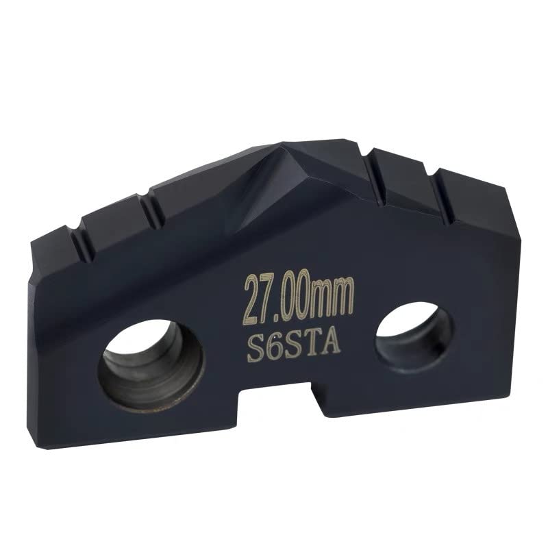 wiertło 1pc wkładka do wiertła łopatkowego wkładka z węglika CNC G2STA G2DTH wkładka ze stali szybkotnącej S6STA S6STH kobaltowa wkładka HSS S2STA (Color : Carbide, Size : 11.0)