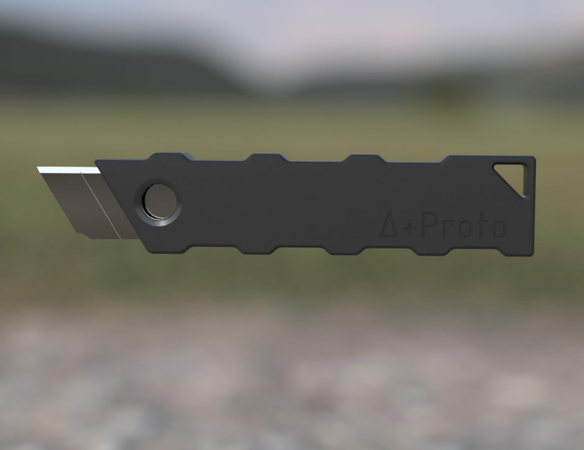 25mm Utility Knife Holder - Replacable Heavy Duty Snap Blade - Fiberglass ABS