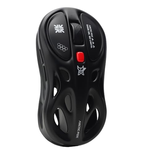 Image of Arctic Fox Alien-X Gaming Wireless Mouse, Tri-Mode (2.4G /Bluetooth /Wired), 4800 DPI, 1000Hz Ergonomic Hollow RGB Rechargeable Type-C for Mac /Laptop /iPad /Office (Black)