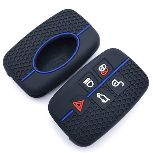 Housse de clé en silicone premium pour Range Rover Velar et Evoque - 3