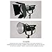 Aputure 4-leaf Barndoors for Aputure 120D Mark 2, 120D, 300D - Black Aluminum with Honeycomb Grid, Includes 4-leaf Velvet Fabric, Magnetic Gel Holder, 30 Honeycomb Grid, Black Reflector Dish