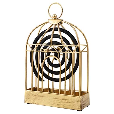 Surenhap Hierro Porta Bobinas Mosquito - Oro Cover