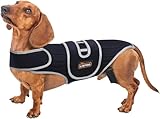 TIPOOP IVDD Dog Back Brace for Dachshunds & Slipped Disc | Post-Surgery Support & Arthritis Relief | Vet-Recommended Back Brace for Dogs | Breathable with Support Rods & Straps (Size S)
