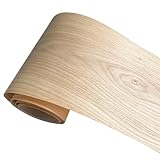 OMUKI Natural Wood Veneer, Thin Veneer Sheets, Furniture/Boxes/Wooden Crafts Production and Renovation, Handmade DIY (European Oak)