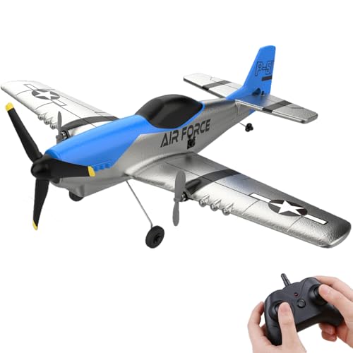 RC Airplane,Remote Control Airplane RTF,RC Plane with Gyro,3 Channel Stable to Flight Remote Control Plane for Kids Boys Beginner Adults