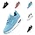 Scarpe da Running Donna Sneakers Scarpe da Ginnastica Camminata Respirabile Basse Platform Jogging Sport Shoes Dwg823 Blu EU 36