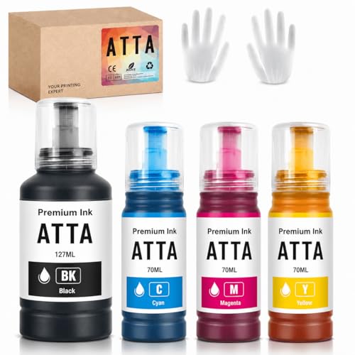 Bouteille d'encre de rechange compatible ET-2820 ET-2710 ATA