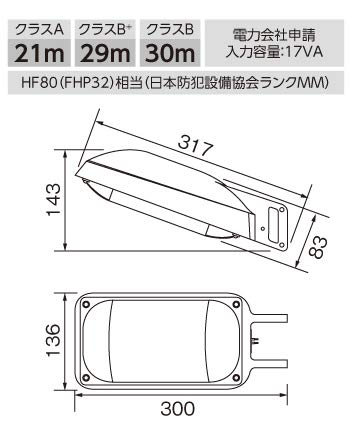 東芝LED防犯灯4台 LEDK-70977LP-LS1 【公式通販】