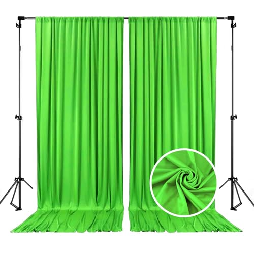 Telón de fondo verde esmeralda 5ft x 10ft 2 paneles miniatura 1