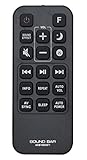 AKB74935611 Replaced Remote fit for LG Sound Bar SJ9 SJC8 SJ6B SJ8