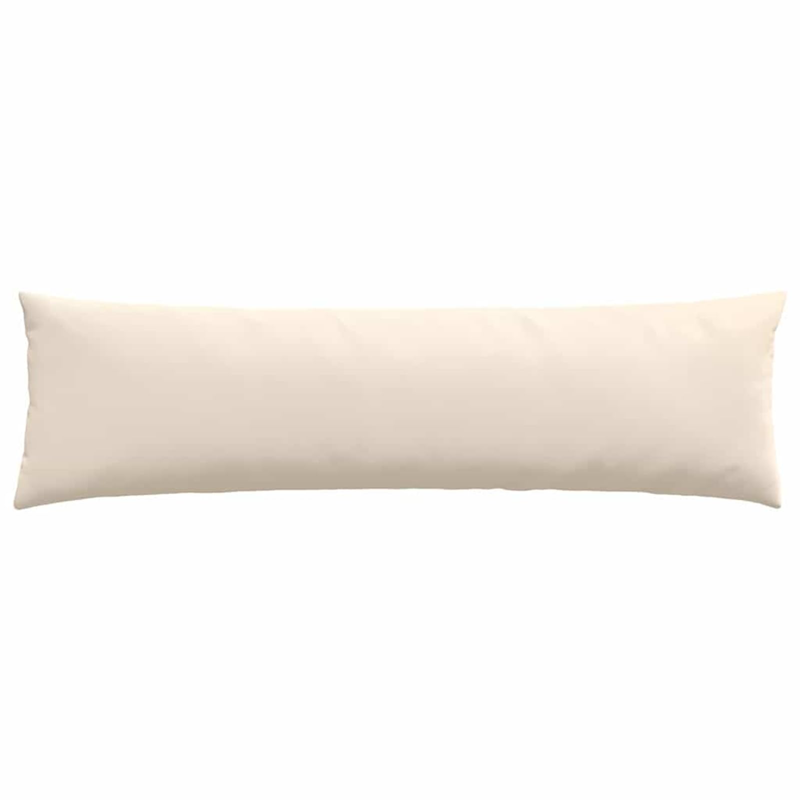 Cuscini da divano, 2 pezzi, beige, 145 x 40 cm, in tessuto sfoderabile, con imbottitura in poliestere, per soggiorno, camera da letto e ufficio in casa