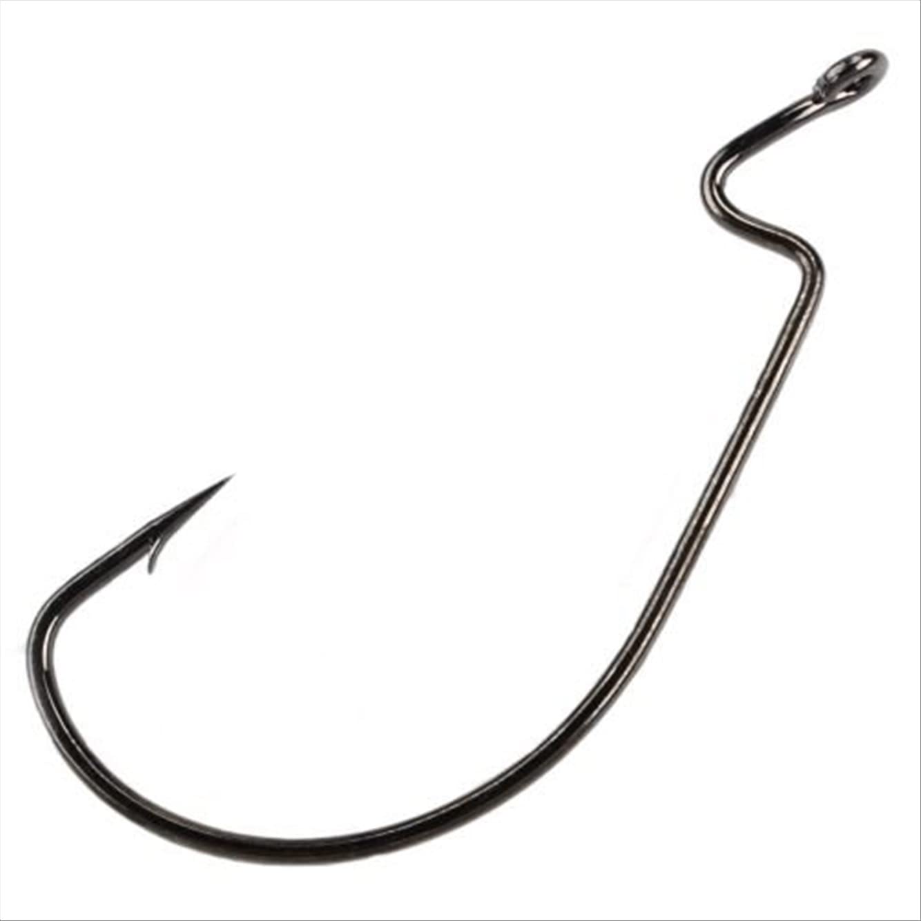 Mustad UltraPoint Ultra Lock breiter Kunststoffhaken mit speziellem Z-Biegeschaft (25 Stück)
