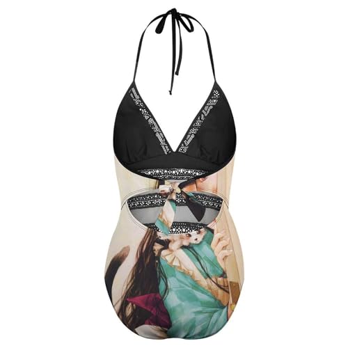 Maillot de bain une pièce chat idéal pour vos vacances à la plage
