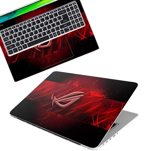Image of DSGN 163 Full Body Laptop Skin Bubble-Free| Laminated| Removable| HD Quality Sticker for Laptops Upto 15.6 Inches Compatible with Asus
