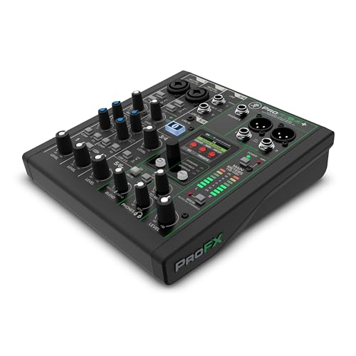 Mixeur analogique 6 canaux pour streaming live et enregistrement studio - 5