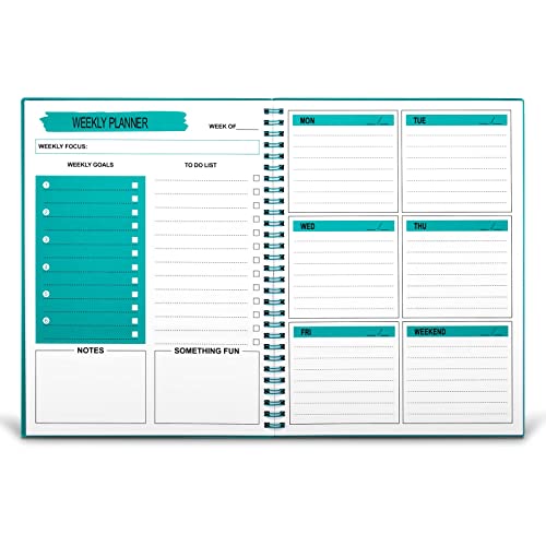 UtyTrees Weekly Planner Undated, Daily Planner To Do List...