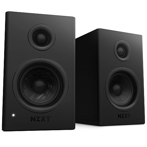 NZXT Relay Speakers ホワイト アンプ内蔵 PCスピーカー Amazon.co.jp: NZXT Relay Speakers White デスクトップサイズ