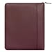 FranklinCovey - Charlie Binder for Ring-Bound FranklinCovey Planners | Genuine Leather - Zipper Closure (Classic, Burgundy)