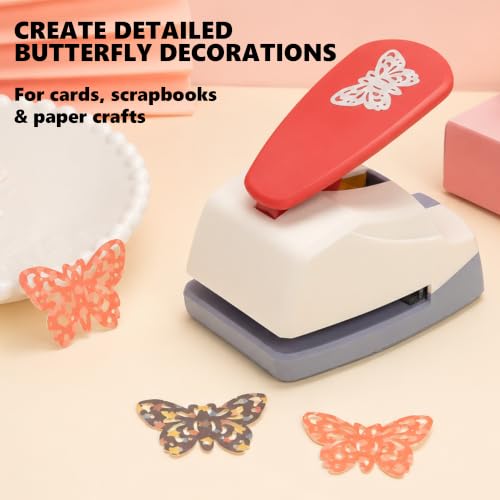 Large Butterfly Paper Punch for Card Making, Scrapbooking & Paper Crafts by CarSleek - Image 2