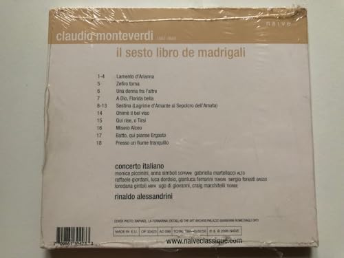 Madrigaux Livre 6