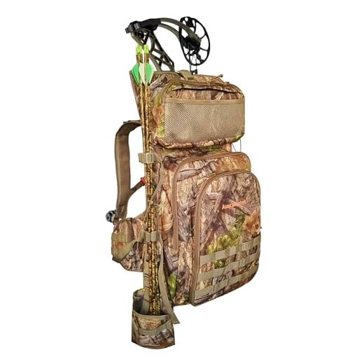 Versatile Bow Hunting Backpack with Quiver
