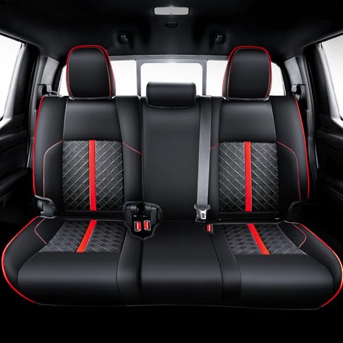 Image of Leather Seat Covers Custom Fit for Tacoma Gen 4th (2024-2026) Double Cab | Custom Fit for SR, SR5, TRD PreRunner, TRD Sport, TRD Off-Road, Limited, Trailhunter - Fully Covered - Fit Like a Glove