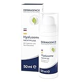 DERMASENCE Hyalusome Nachtpflege - Regenerierende Nachtcreme für die Feuchtigkeitsarme Haut - präventives Anti-Aging - auch als Maske anwendbar - mit Hyaluron und Nachtkerzenöl - 50 ml