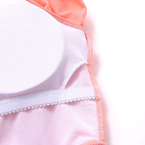 Image of OMKAGI Women's Ruffle Bikini Swimsuit High Waisted Bottom Plus Size Swimwear Tankini