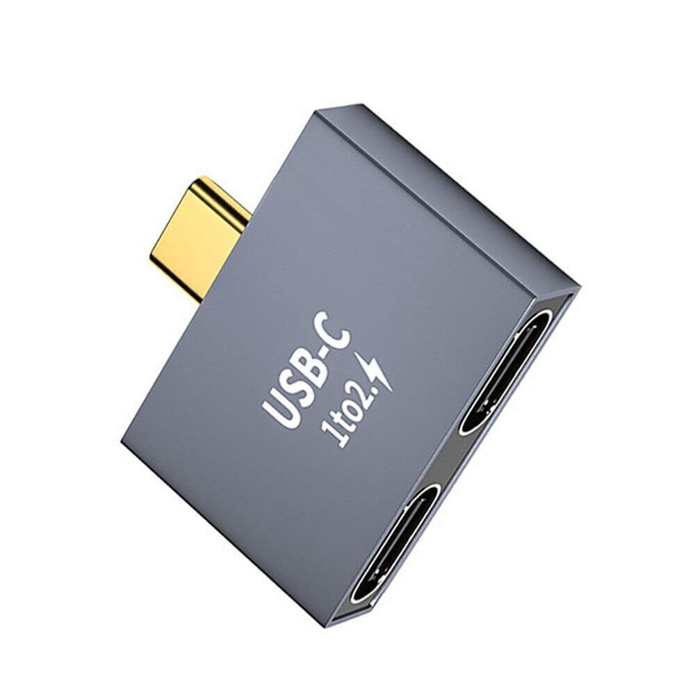 MICROWARE 1 to 2 Type-C Splitter USB C Male to Dual USB C Female Data Transfer PD Charger (B0C5T37MG4) Amazon Price History, Amazon Price Tracker