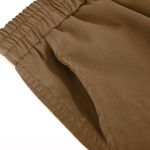 SUWBMHWE Cargo Pants for Men Chino Mens Jeans Lightweight Hiking Baggy Work Yoga Cool Breathable Business Sweatpants3