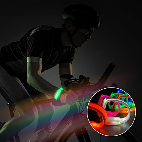 M.best 32pcs LED Light Up Bracelets Glow Flashing Wristbands Glow in The Dark Party Supplies for Wedding Raves, Concert - Image 2